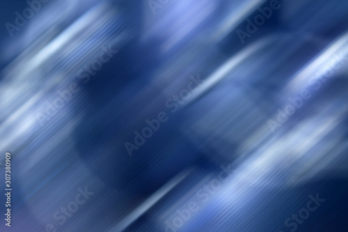 Blue colorful blurred gradient background. Mixed motion texture. Abstract diagonal lines wallpaper