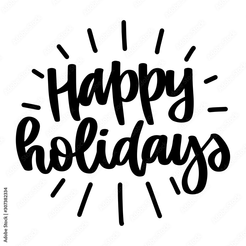 Vector christmas quote Vector christmas quote