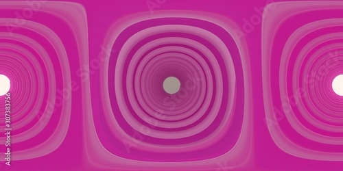3d illustration, 3d rendering, vr 360 panorama abstract images of the geometry background