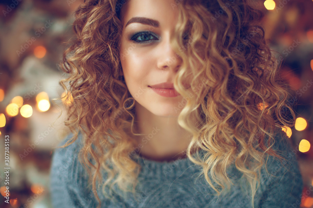 Woman emotions. Beautiful woman shows different emotions. Woman emotions. Beautiful woman shows different emotions.