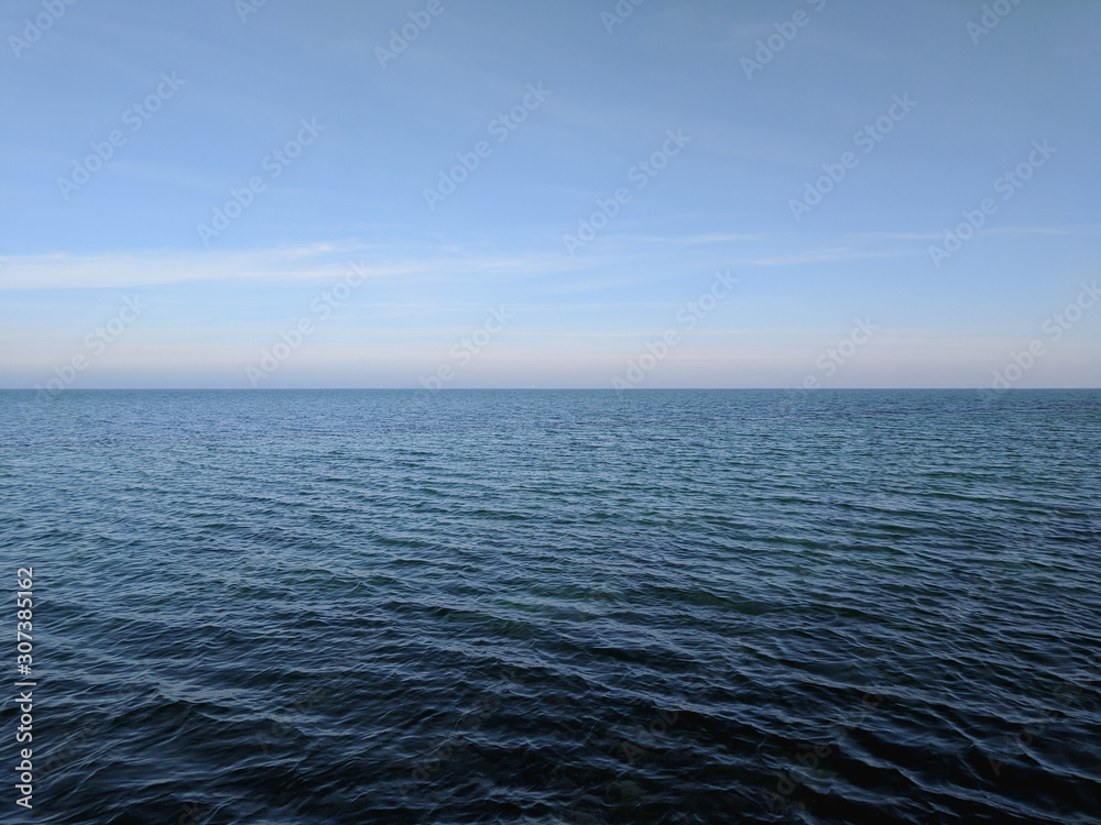 Beautiful calm azure sea coast Beautiful calm azure sea coast