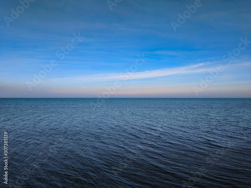 Beautiful calm azure sea coast © Denis Darcraft