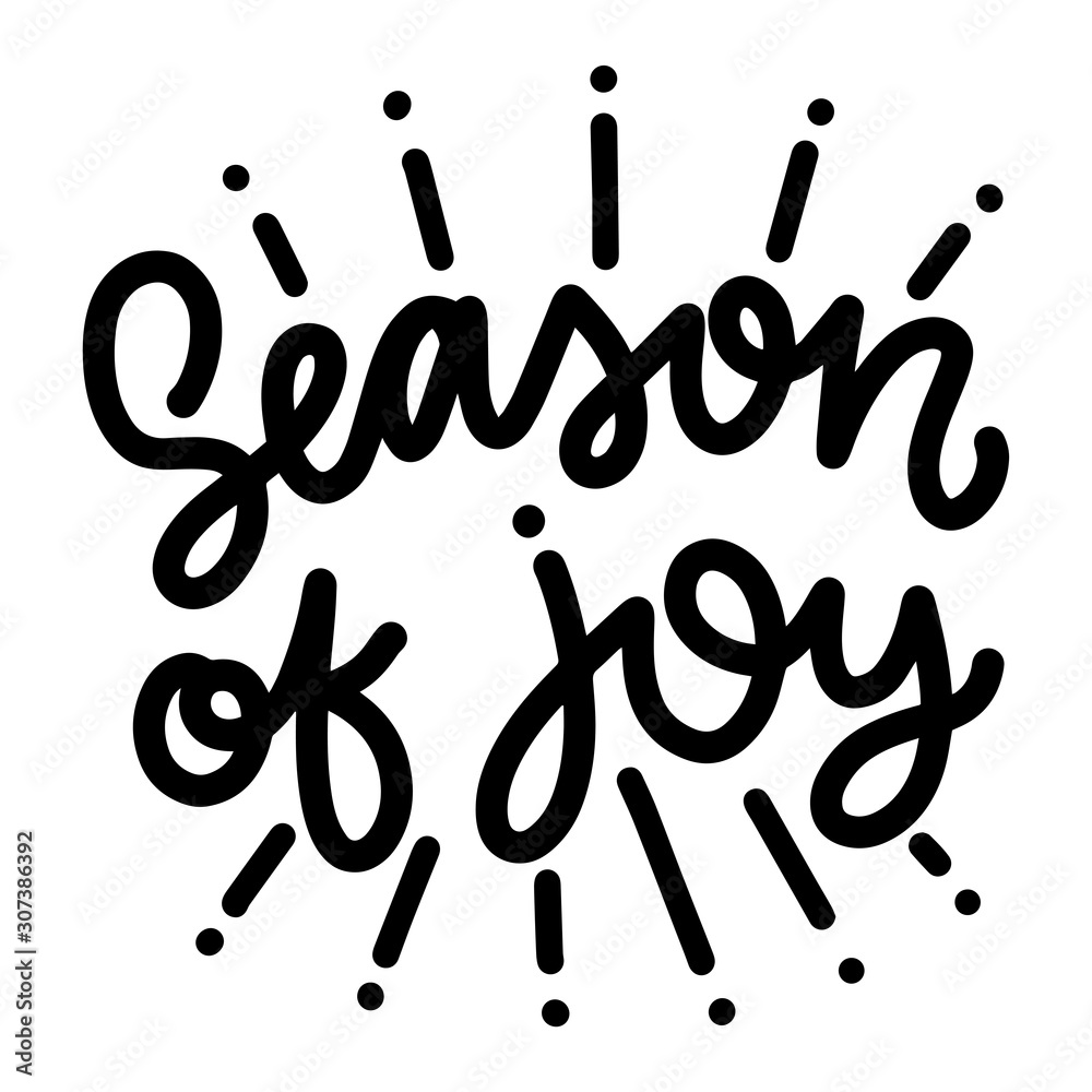 Vector christmas quote Vector christmas quote