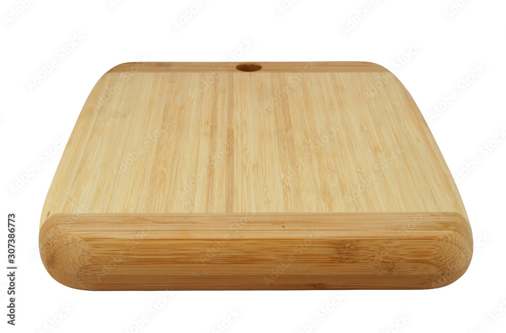 Chopping board isolated on white 