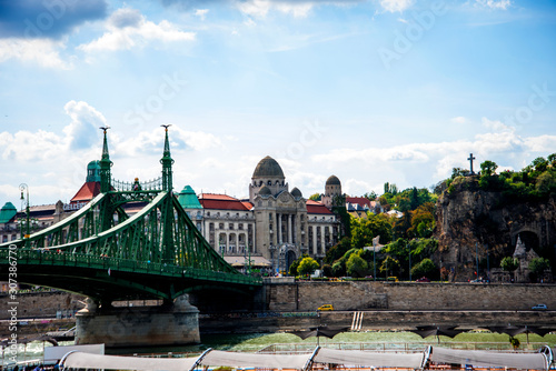 2019The River Danube flows through the cityof Budapest it is Europe's second longest river, after the Volga. It flows through 10 countries,more than any other river in the world. photo