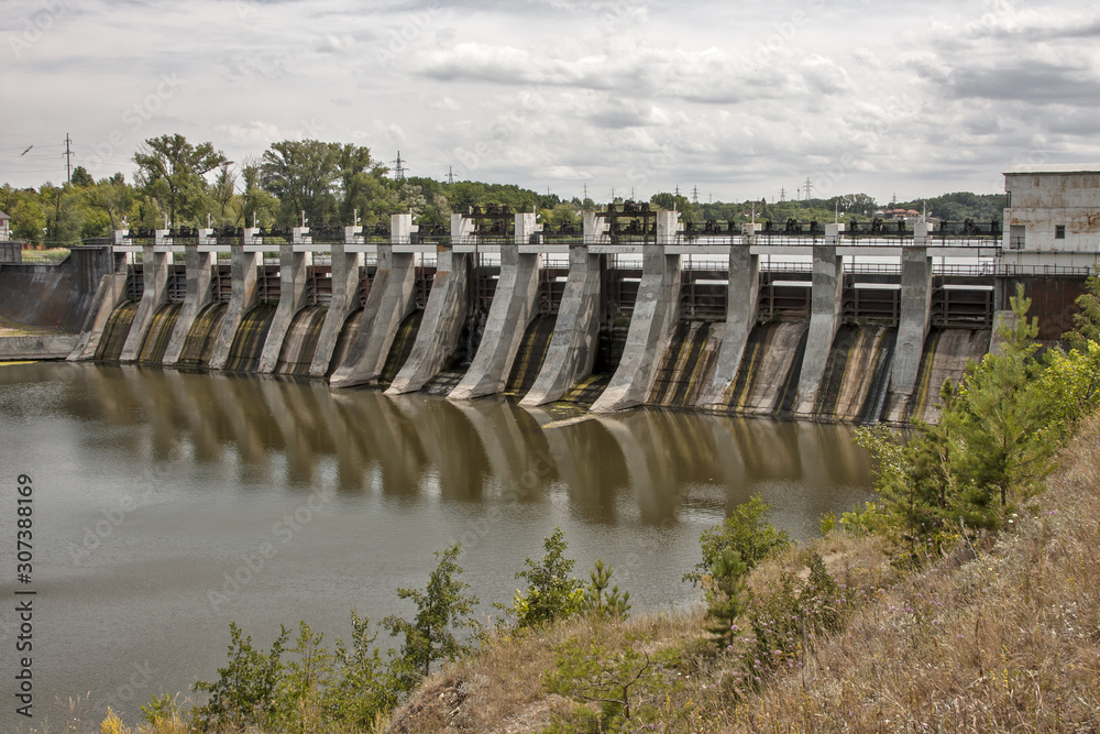 big dam on the river