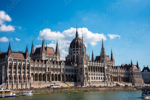 HungaryThe Houses of Parliament in Budapest the Capital city of Hungary. In the Houses of Parliament the Crown Jewels of Hungary are on display under guard
