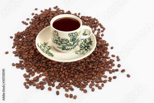 Traditional coffee commonly served in Malaysia and Singapore. © goh