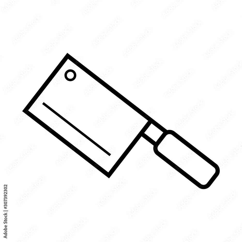 Knife icon vector in trendy style Knife icon vector in trendy style
