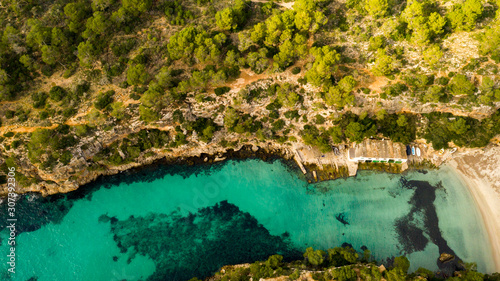 Fototapeta Naklejka Na Ścianę i Meble -  Cala PI Bay in the East of Majorca Spain