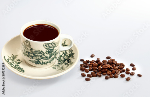 Traditional coffee commonly served in Malaysia and Singapore.
