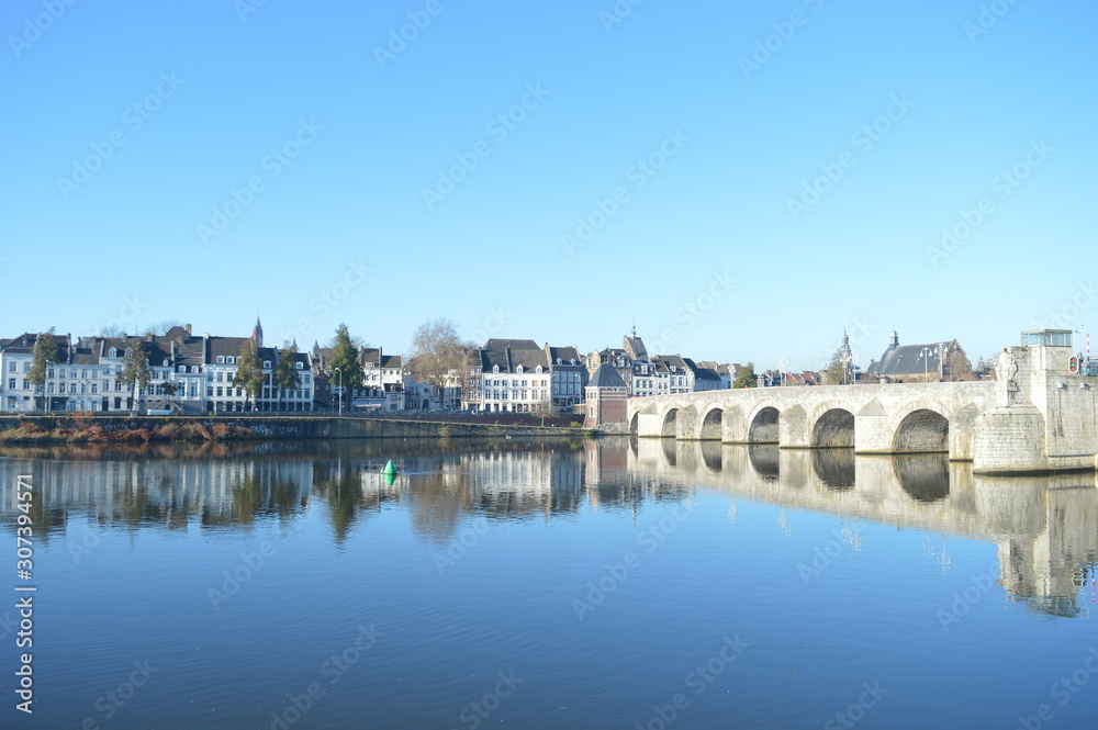 Maastricht in the autumn sun