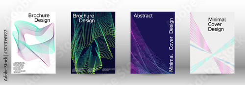 Cover design template set 