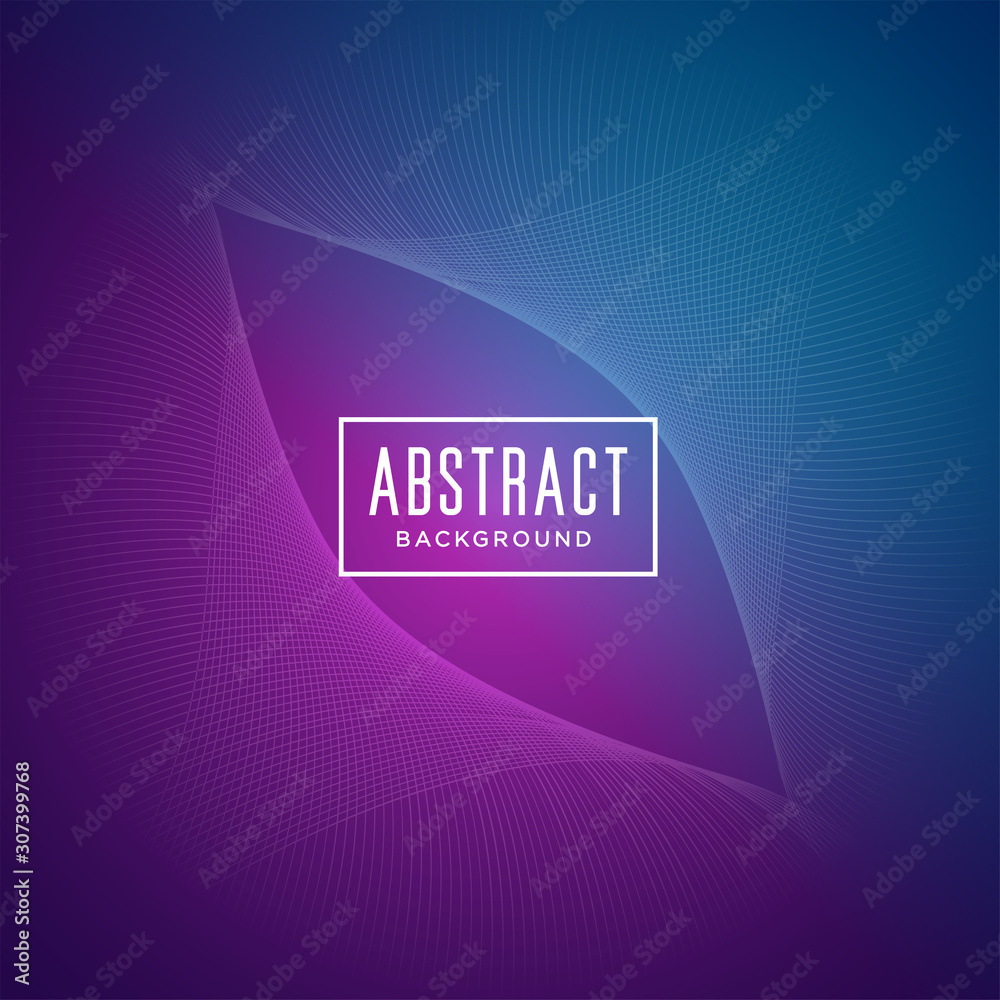 Fototapeta premium Abstract Background With Blue Line