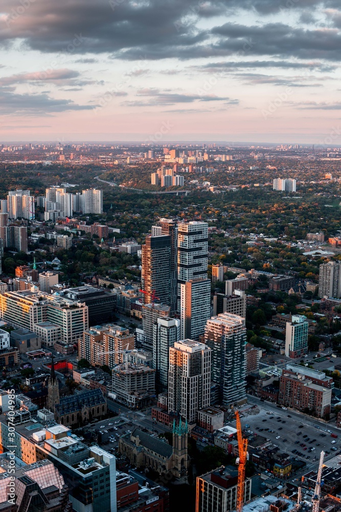 Fototapeta premium Scarborough Sunset