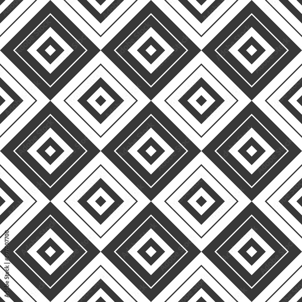 Seamless design texture. Black and white squares background template. Seamless design texture. Black and white squares background template.