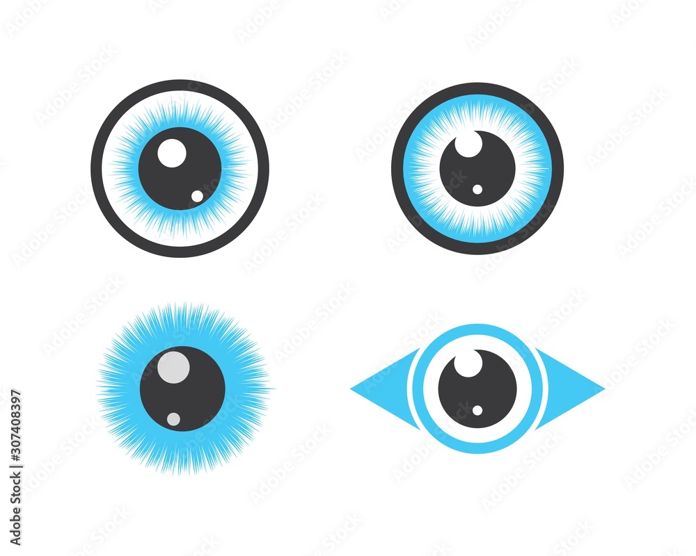 optical eye icon Logo vector Template illustration optical eye icon Logo vector Template illustration