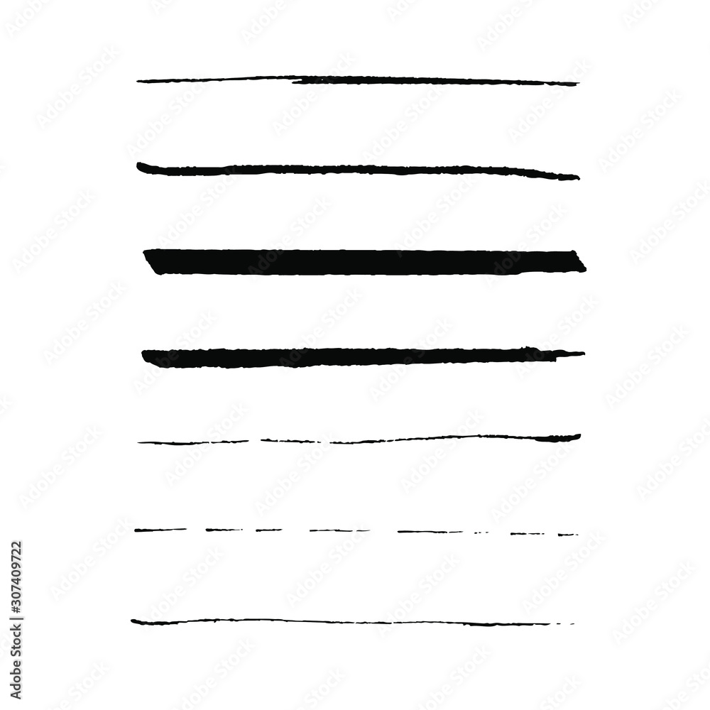 Vector stroke real ink imitation. Hand drawn brush stroke. Ink splash vector Vector stroke real ink imitation. Hand drawn brush stroke. Ink splash vector