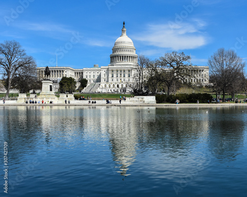 Capitol Building Reflecting  Pool