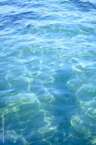 blue water in swimming pool © Ruslan A