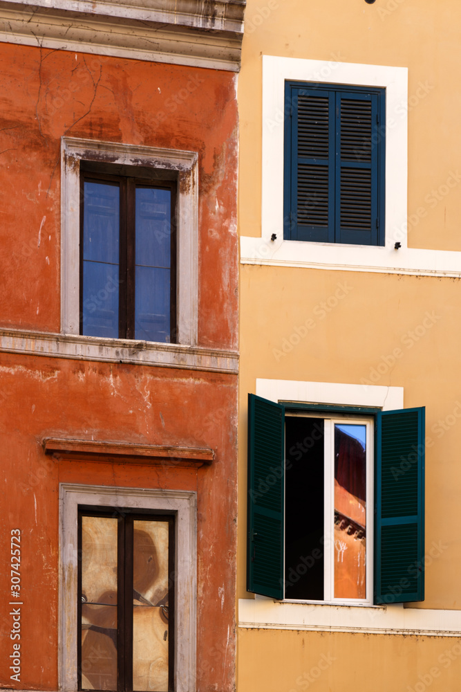 Colors of the eternal city. editorial use only