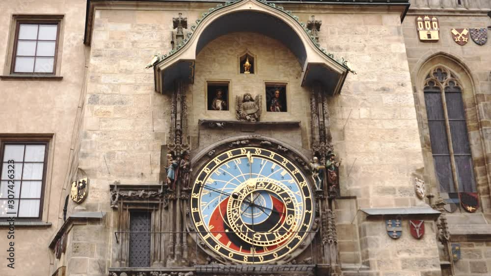 Prague Astronomical Clock, Or Prague Orloj Is A Medieval Clock Located In Prague, The Capital Of The Czech Republic Prague Astronomical Clock, Or Prague Orloj Is A Medieval Clock Located In Prague, The Capital Of The Czech Republic