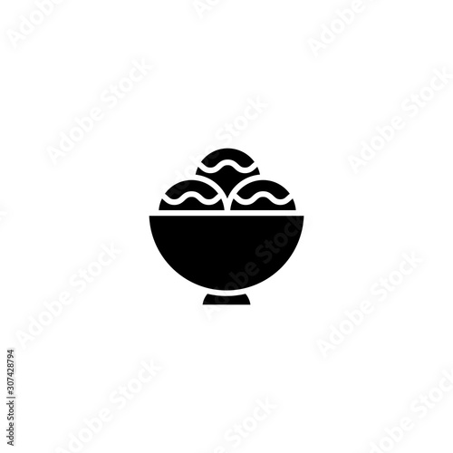 Ice cream cup icon isolated. Modern sweet vanilla desert sign. Trendy vector chocolate cram symbol for web site design, button to mobile app. Vector illustration.