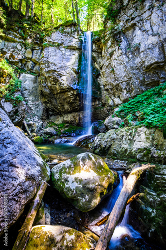 waterfall - rottach-egern - bavaria photo