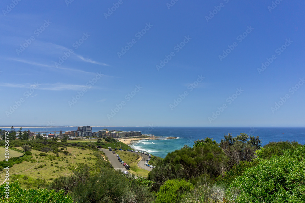 Shortland esplanade in Newcastle New South Wales, Australia Shortland esplanade in Newcastle New South Wales, Australia
