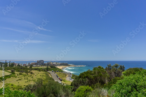 Shortland esplanade in Newcastle New South Wales, Australia photo