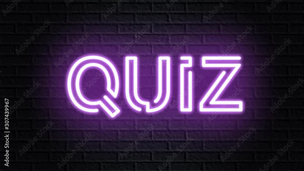 violet neon video animation quiz violet neon video animation quiz