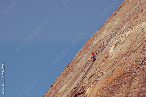 Climbing in Yosemite National Park