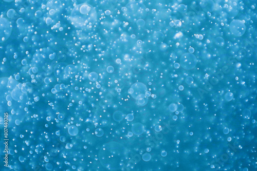 blue background with bubbles