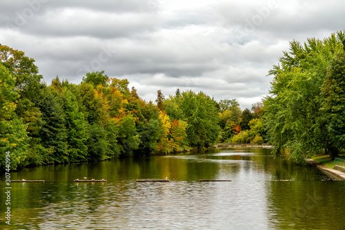 Guelp Riverside Park in Autumn.