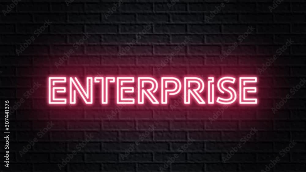 red neon video animation enterprise red neon video animation enterprise