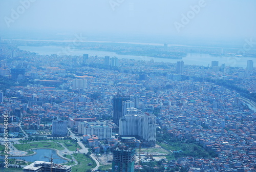 City from sky