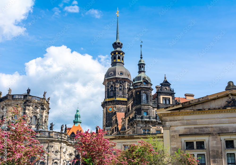 Towers of Dresden Castle, Germany