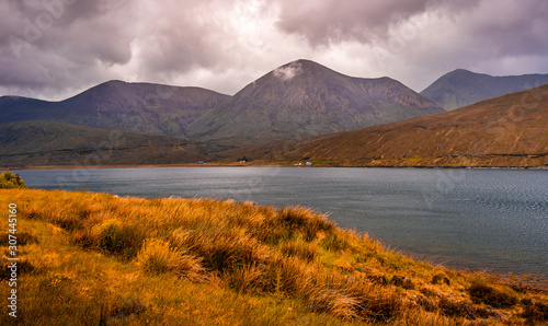 Mountains in the Isle Of Skye, Scotland. 