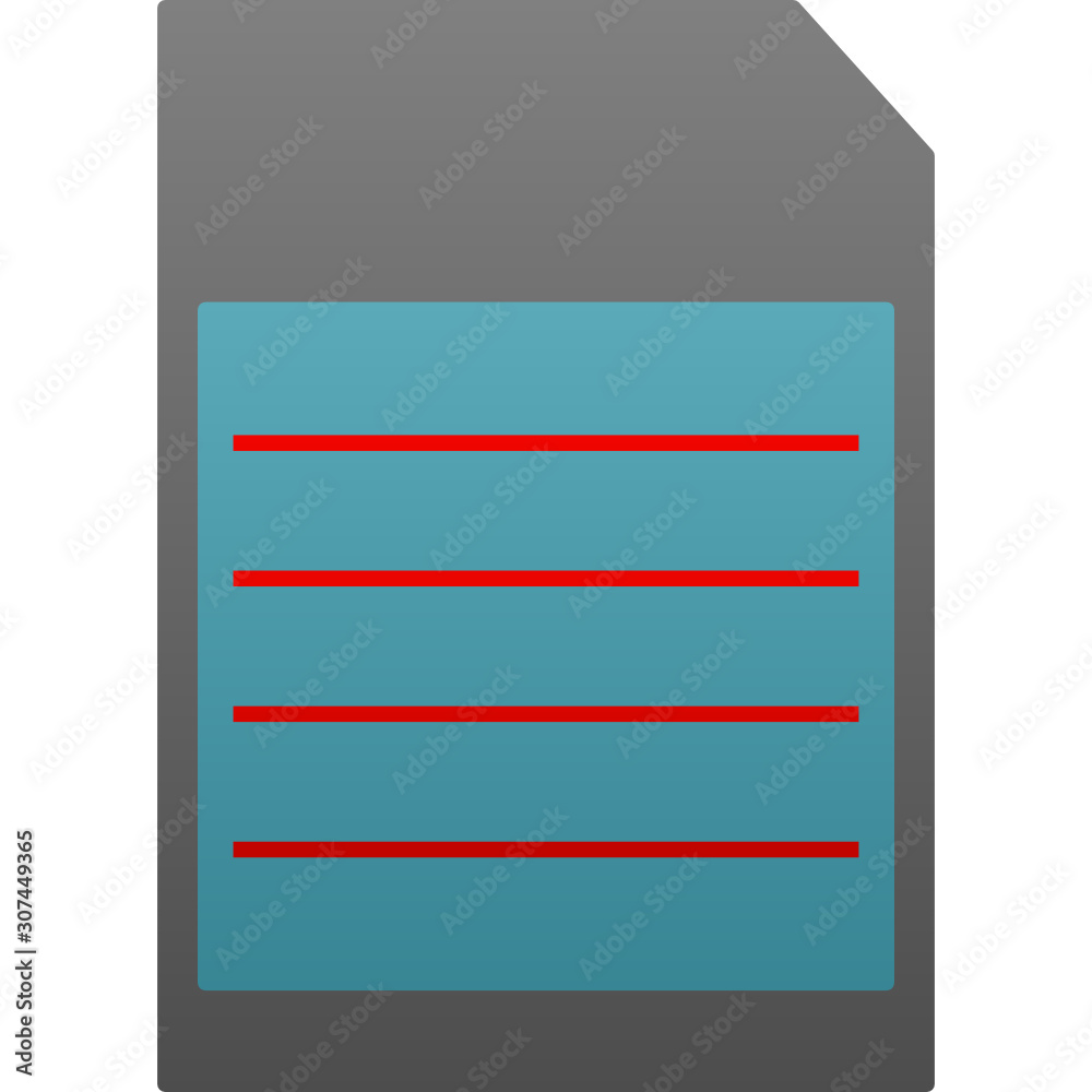 SD Card, simple vector illustration, generic, with label SD Card, simple vector illustration, generic, with label