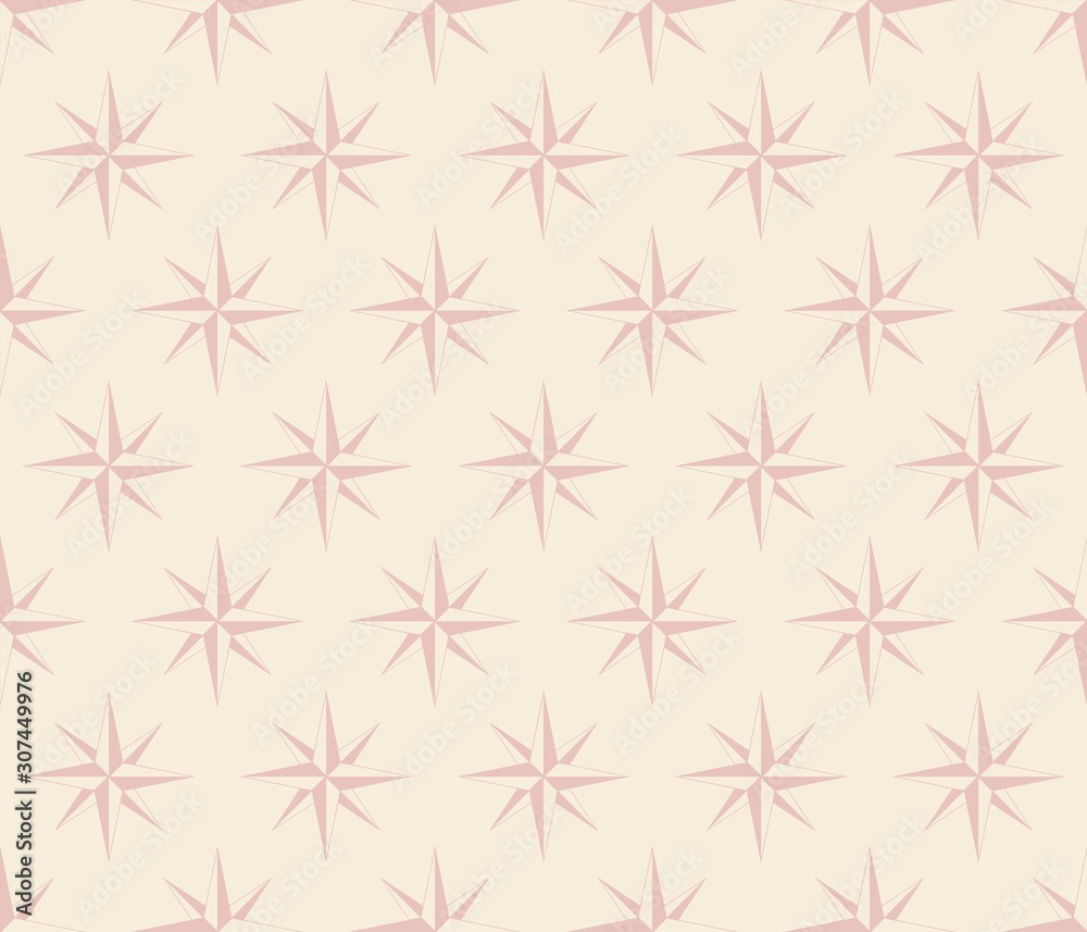 Seamless pattern with roses of winds for your design Seamless pattern with roses of winds for your design