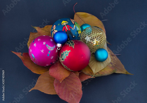 christmas decorations, grilandes, father christmas, lighting