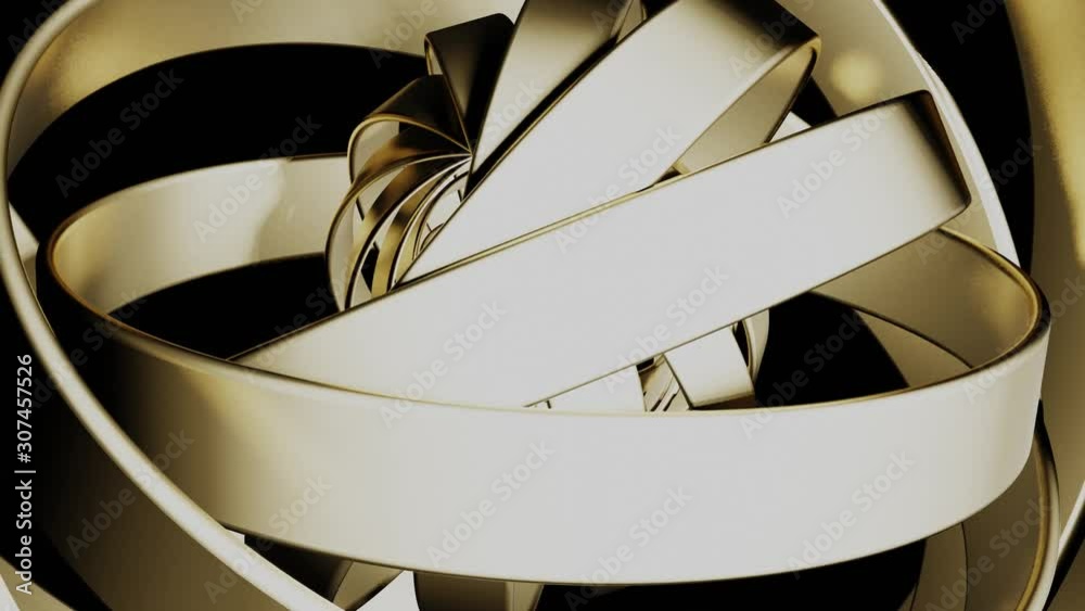 Vídeo abstracto 10. 3D	