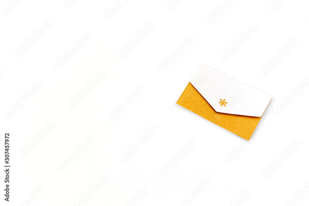 Christmas card isolated on white background Christmas card isolated on white background