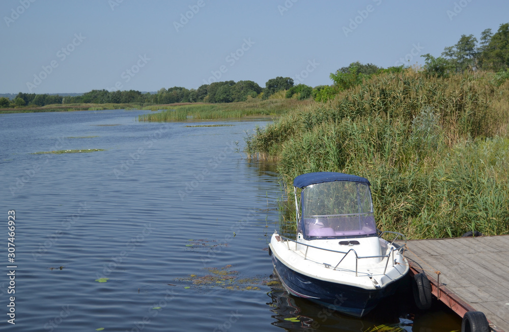 boat on the lake boat on the lake