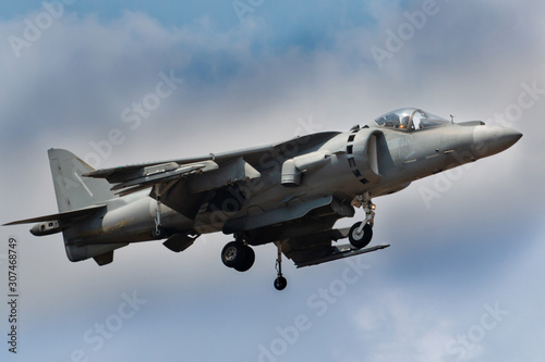 Fotografía Harrier Jump Jet in full hover