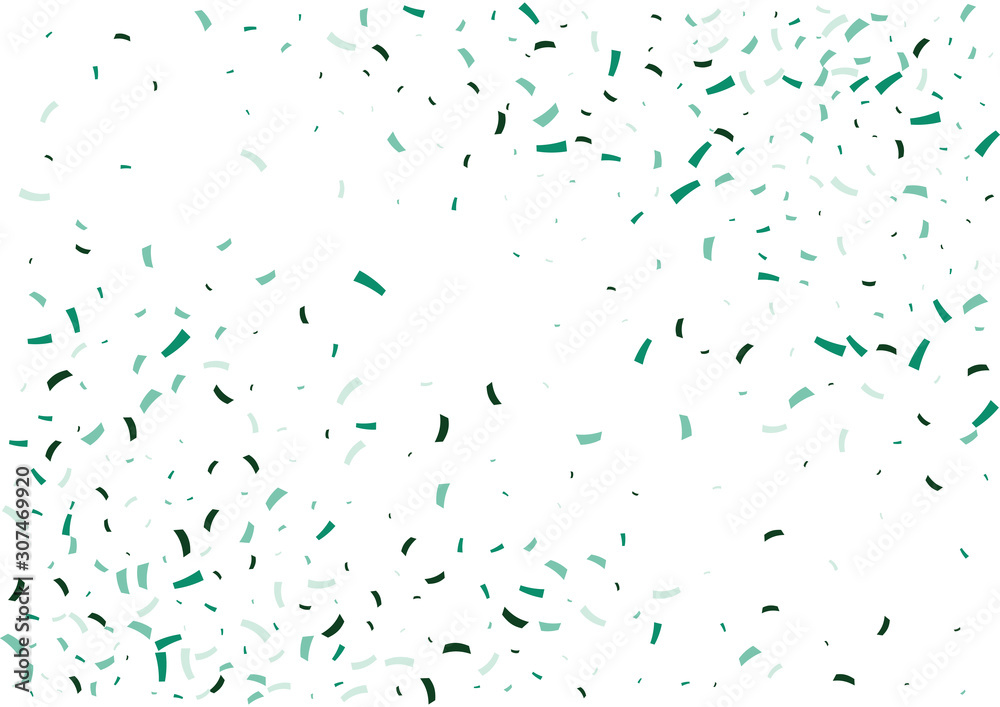 Festive color ribbon confetti background. Abstract frame confetti texture for holiday, postcard, poster, website, carnivals, birthday and children's parties. Cover confetti mock-up. Wedding card