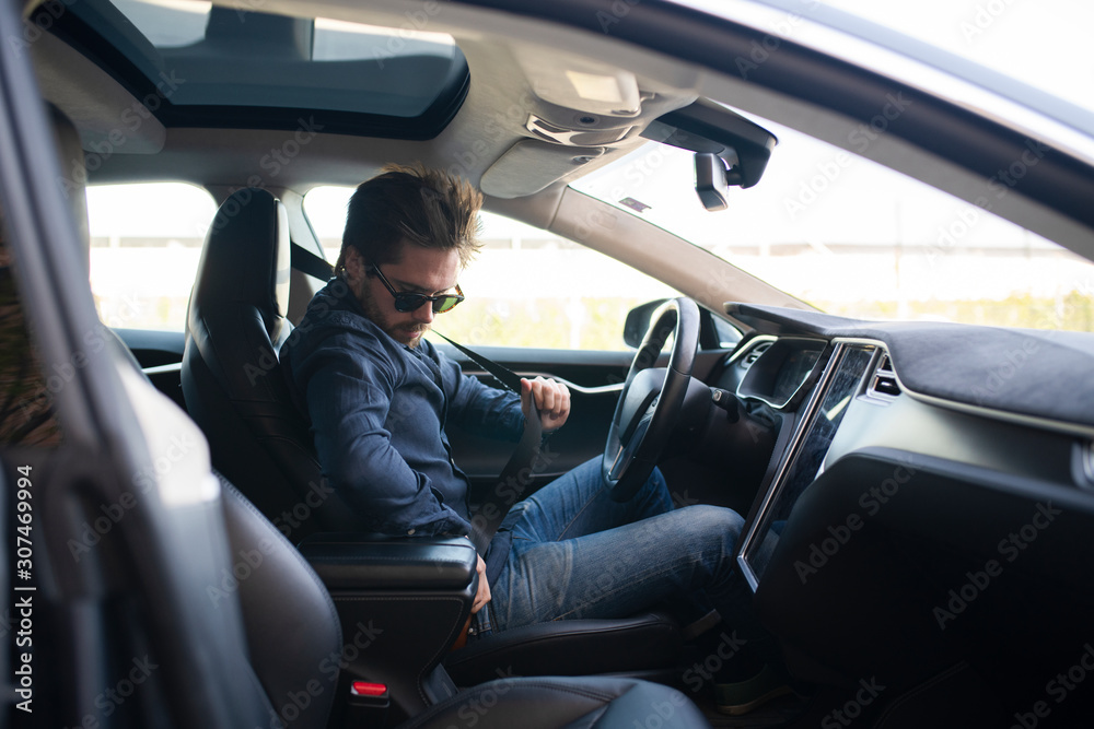 Driver in car Driver in car
