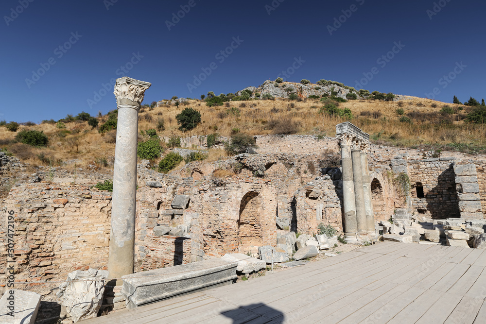 Fototapeta premium Ephesus Ancient City, Izmir, Turkey