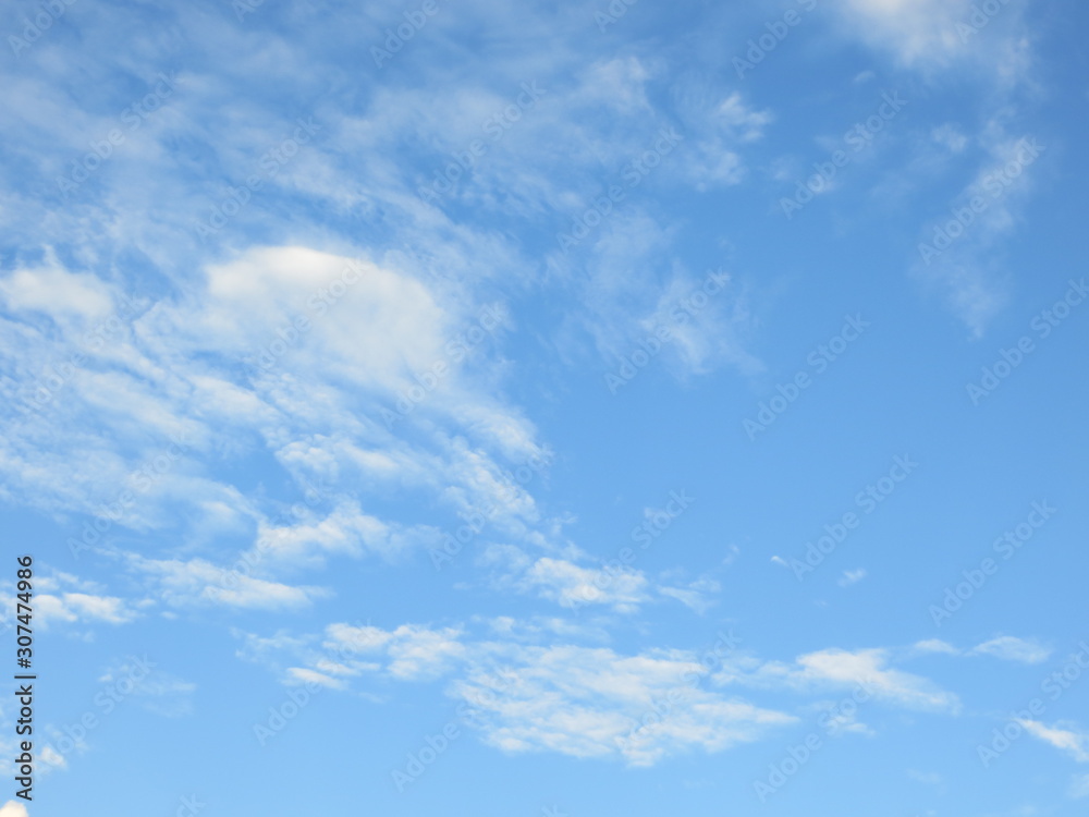 Nubes en el cielo