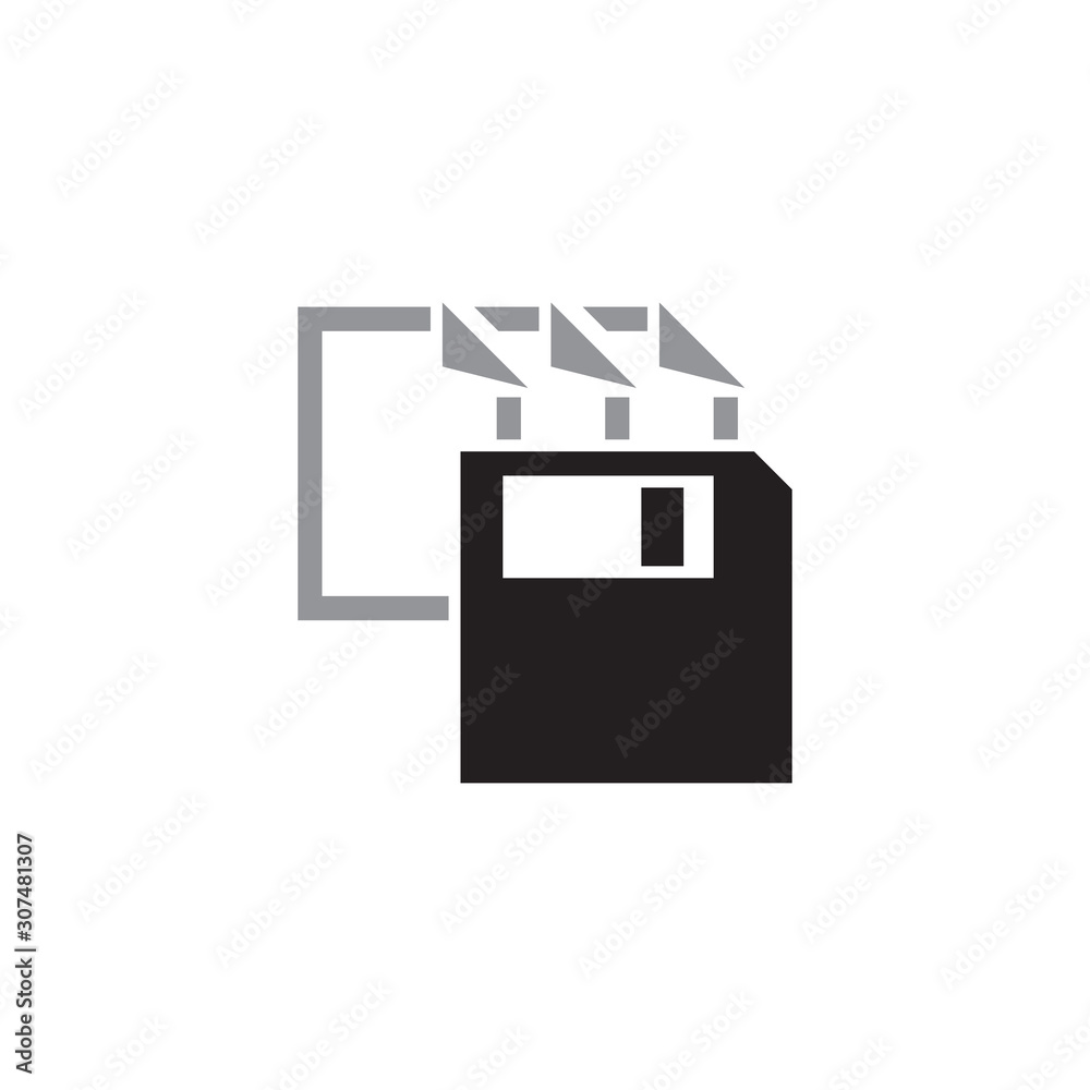 Document save icon vector isolated on background. Trendy web symbol. Pixel perfect. illustration EPS 10. - Vector.